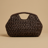 Hobo Bag Woven Straw Design