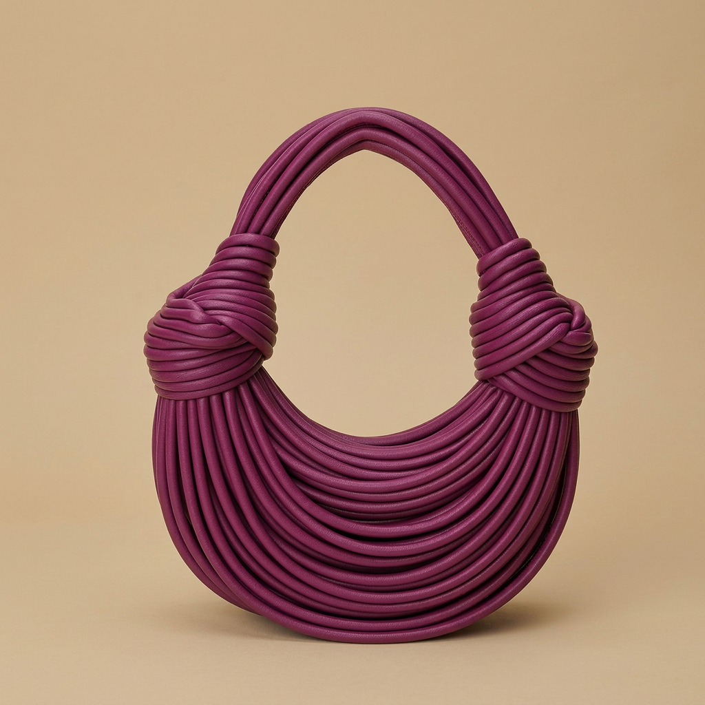 Shoulder Bag with Gold Hardware