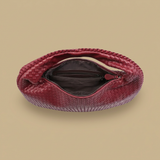 Hobo Bag for Women - Woven Leather Oversized Handbag
