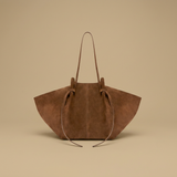 Tote Bag with Tie Detail