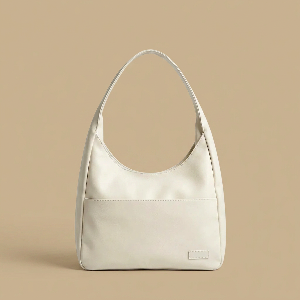 Crossbody Bag with Pebbled Leather Finish
