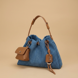 Hobo Bag with Braided Handle
