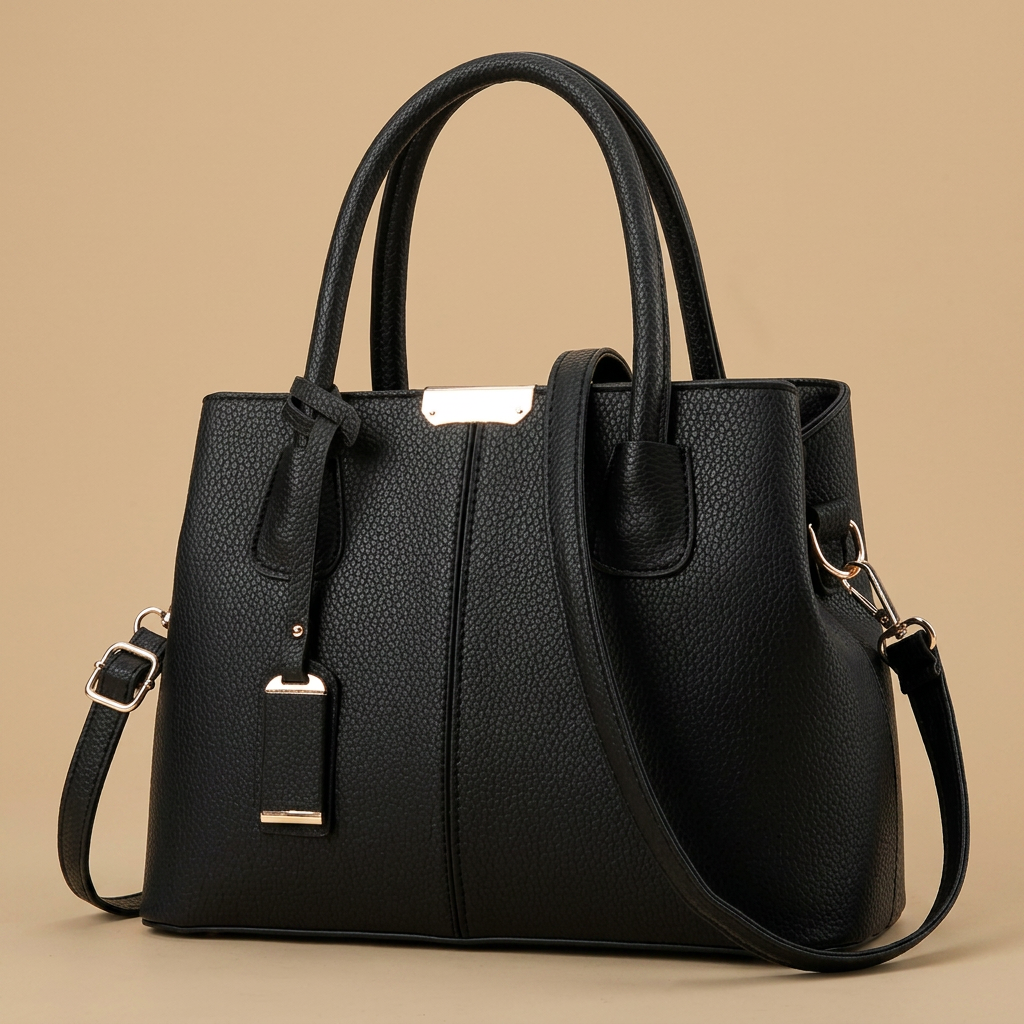 Shoulder Bag Women Pebbled Leather Tote Handbag