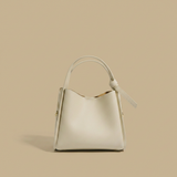 Shoulder Bag with Gold Buckle