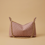 Shoulder Bag with Woven Texture