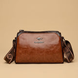 Crossbody Bag Structured Leather Flap