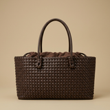 Oversized Woven Tote Bag