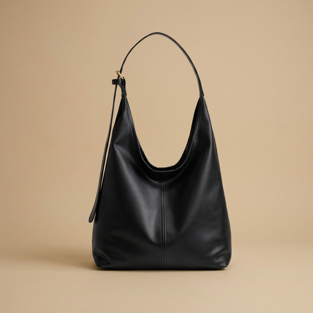 Hobo Bag for Women in Vegan Leather - Work Handbag