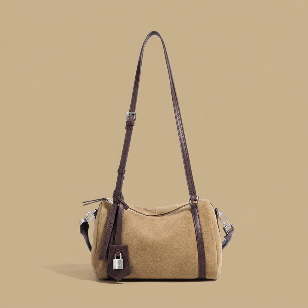 Crossbody Bag with Buckle Strap
