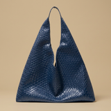 Tote Bag Woven Retro Silhouette