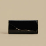 Crossbody Bag with Wave Edge Detail