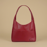 Crossbody Bag with Pebbled Leather Finish