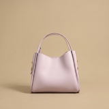 Shoulder Bag with Gold Buckle