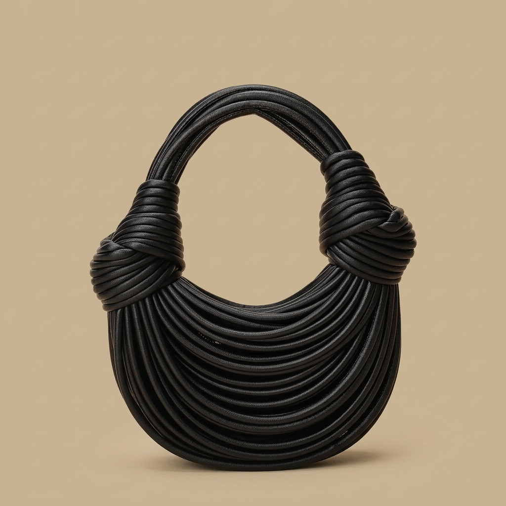 Shoulder Bag with Gold Hardware