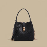 Shoulder Bag with Diamond Quilting