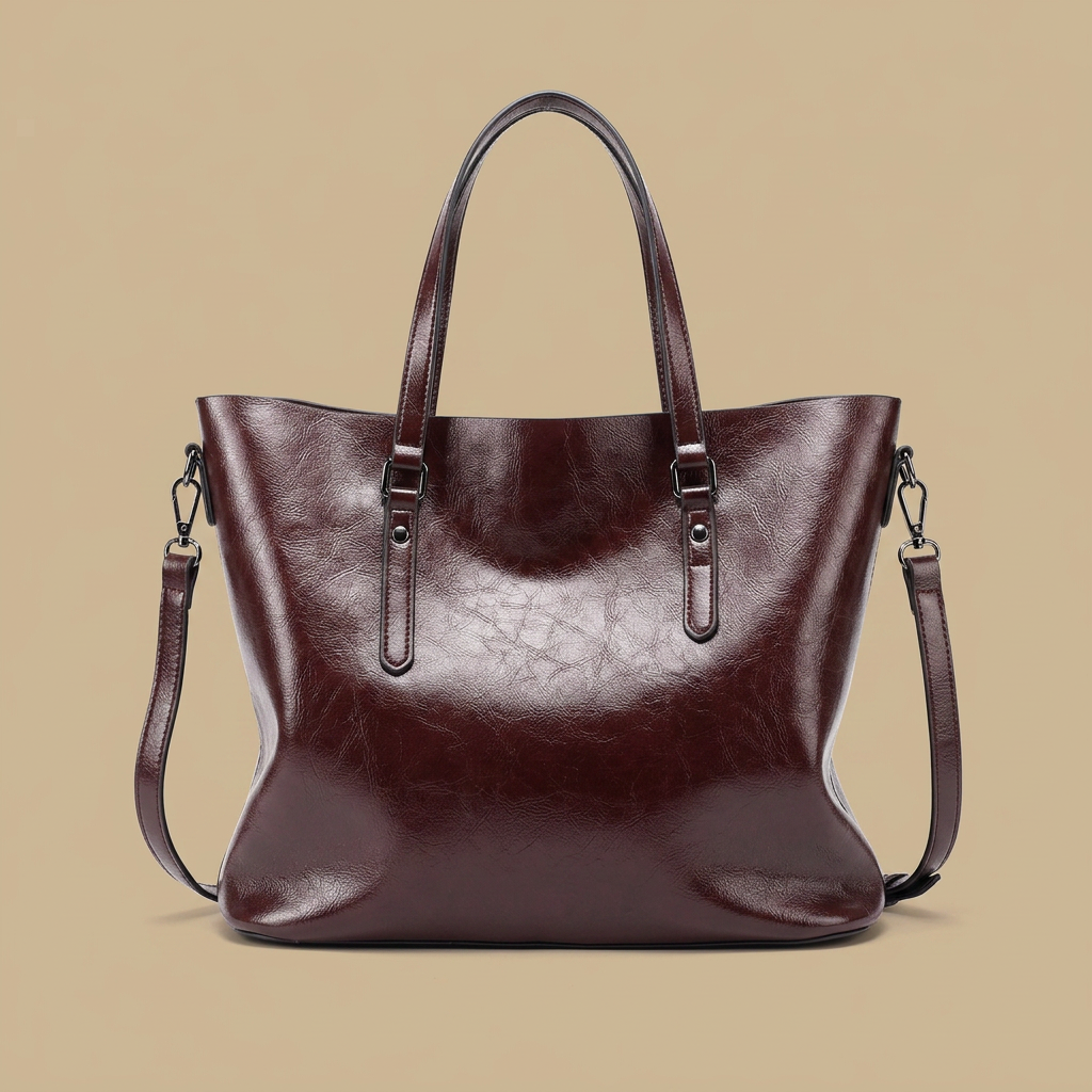 Shoulder Bag with Detachable Strap