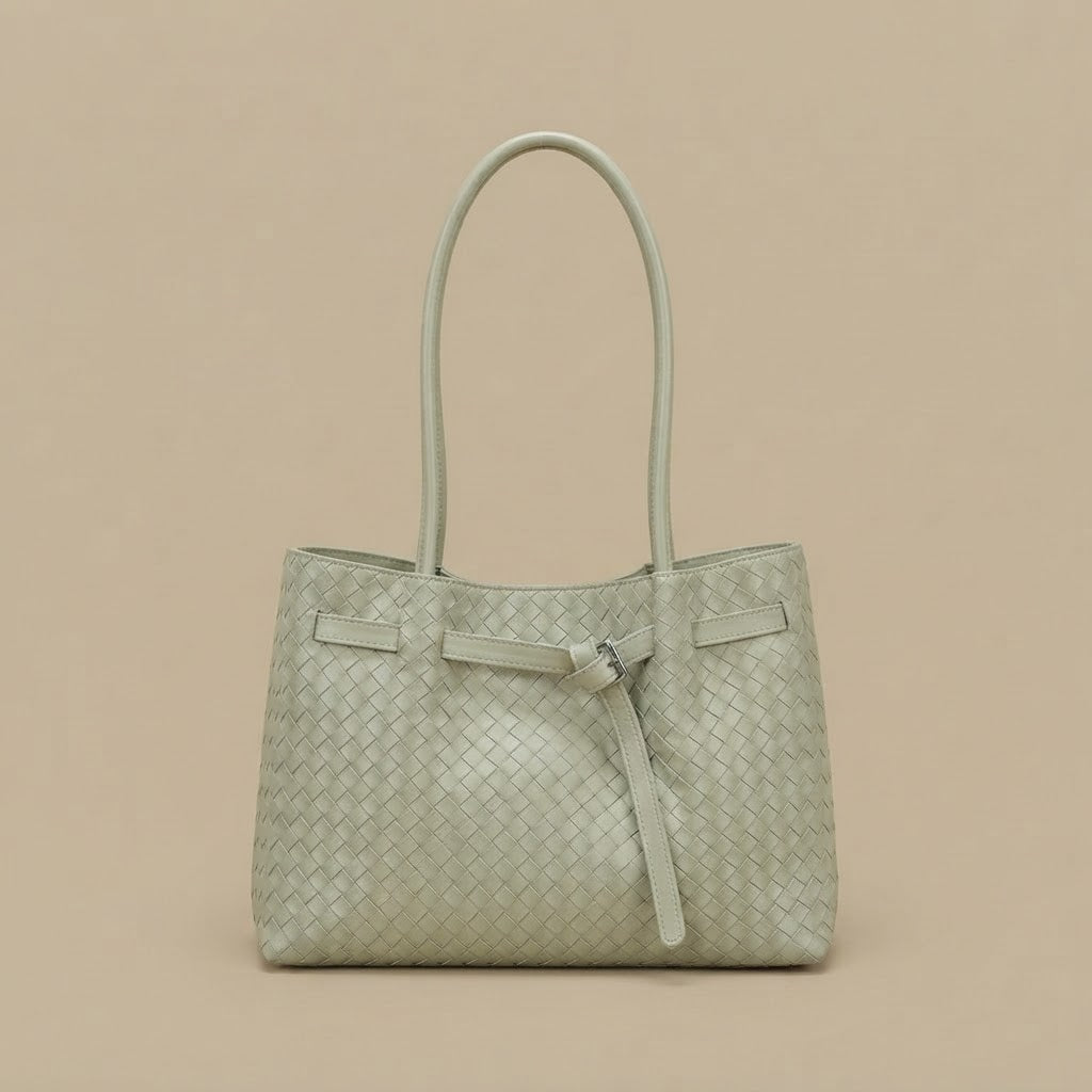 Tote Bag with Teddy Bear Pendant