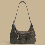 Shoulder Bag with Buckle Detail