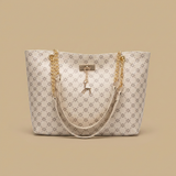 Tote Bag Women Chain Strap Monogram Handbag