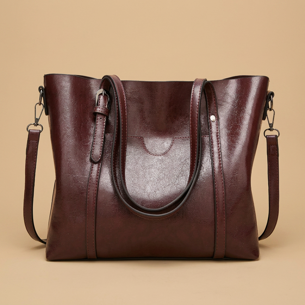 Tote Bag Women Leather Shoulder Crossbody Handbag