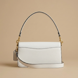 Shoulder Bag Women Flap Leather Gold Hardware