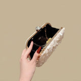 Crossbody Bag with Sequin Finish