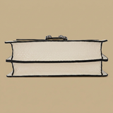 Crossbody Bag with Snake-Embossed Flap