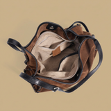 Hobo Bag with Whipstitch Edging