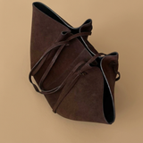 Tote Bag with Tie Detail