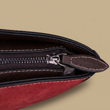 Shoulder Bag with Floral Applique