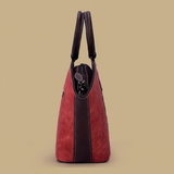 Shoulder Bag with Floral Applique