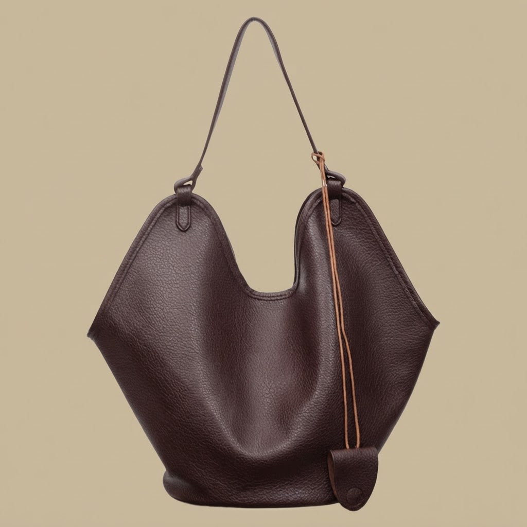 Hobo Bag with Drawstring Detail