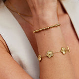 Gold Pearl Bracelet