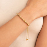 Gold Pearl Bracelet