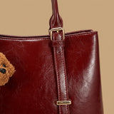 Shoulder Bag with Hanging Charm