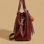 Shoulder Bag with Hanging Charm