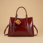 Shoulder Bag with Hanging Charm