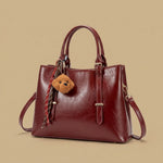 Shoulder Bag with Hanging Charm