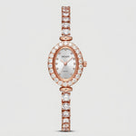 Light luxury diamond female quartz watch