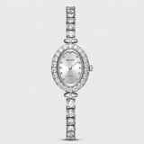 Light luxury diamond female quartz watch