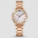 Fashion Shell Face Waterproof Ladies Quartz Watch