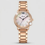 Fashion Shell Face Waterproof Ladies Quartz Watch