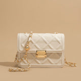 Crossbody Bag with Diamond Quilting