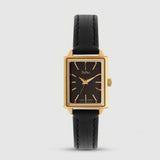 Julius Rectangular Simple Art Retro Wild Belt Quartz Watch Waterproof Ladies Watch