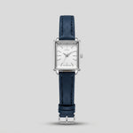 Julius Rectangular Simple Art Retro Wild Belt Quartz Watch Waterproof Ladies Watch