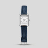 Julius Rectangular Simple Art Retro Wild Belt Quartz Watch Waterproof Ladies Watch