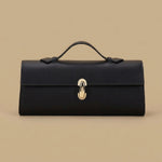 Tote Bag with Front Clasp