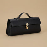 Tote Bag with Front Clasp