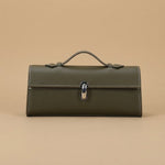 Tote Bag with Front Clasp