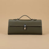 Tote Bag with Front Clasp